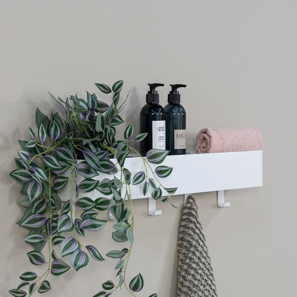 Valge terasest vannitoa seinariiul Multi - Spinder Design-image-3