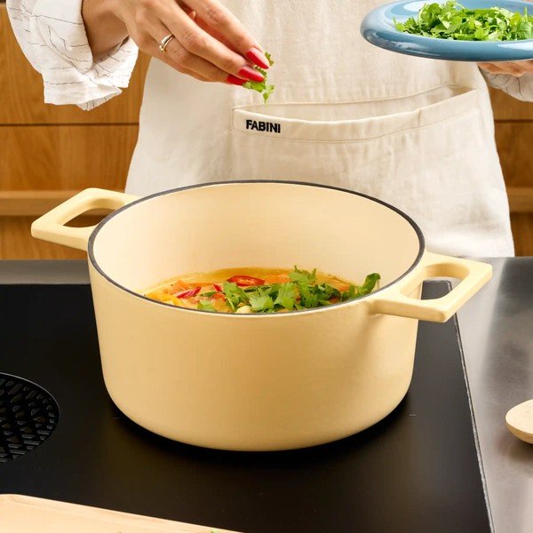 Malmist kastrul koos kaanega, induktsioonpliidile 6 l Mattia 3.0 - FABINI-image-2