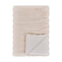 Kreemikas kunstkarusnahast pleed 130 × 180 cm Galena – House Nordic