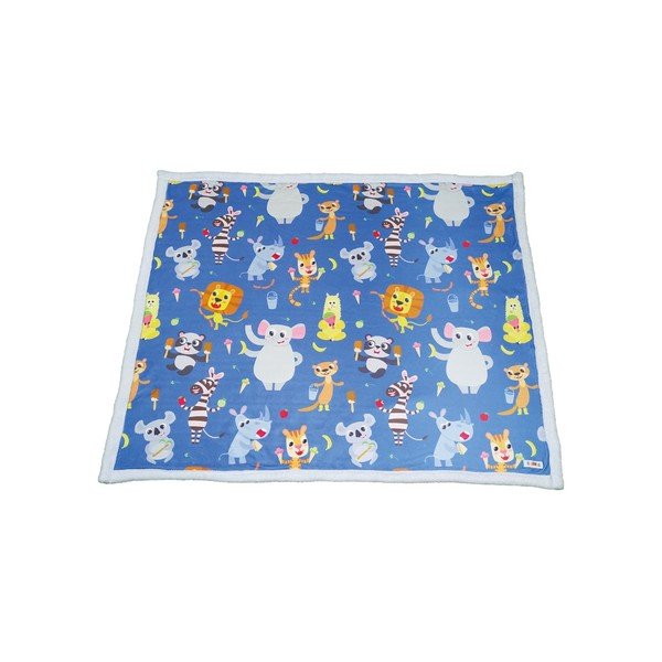 Sinine beebitekk 80x100 cm - OYO kids-image-1