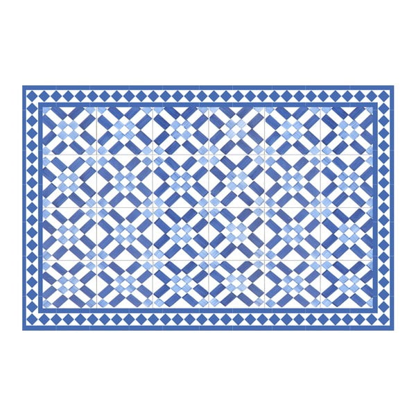 Vinylový koberec Floorart Atenas Azul, 66 x 100 cm
