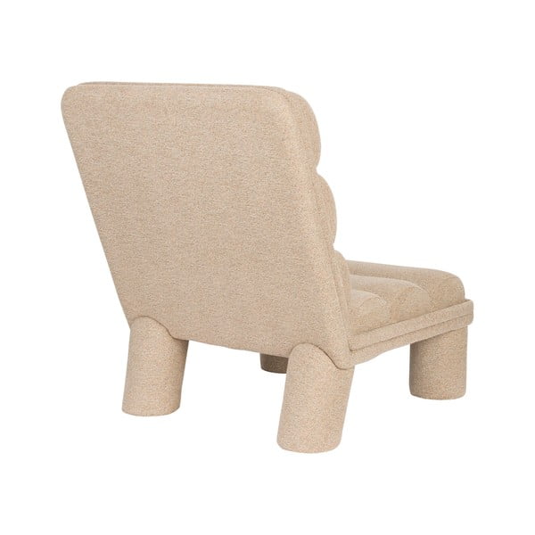 Beež bukleekangast tugitool Fern - Dutchbone-image-4