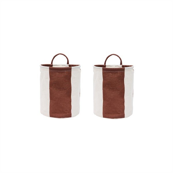 Riidest korvid komplektis 2 tk ø 18x22 cm Kara - OYOY Living Design