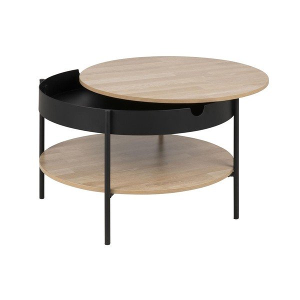 Konferenční stolek Actona Tipton, ø 75 cm-image-2