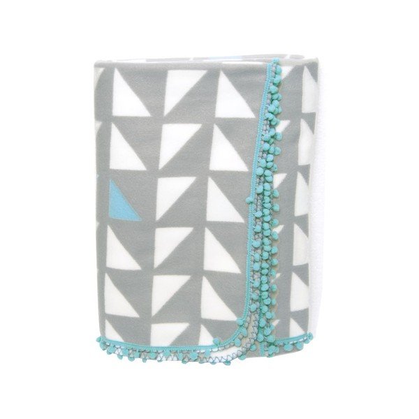 Deka Triangles Grey, 180x150 cm-image-1