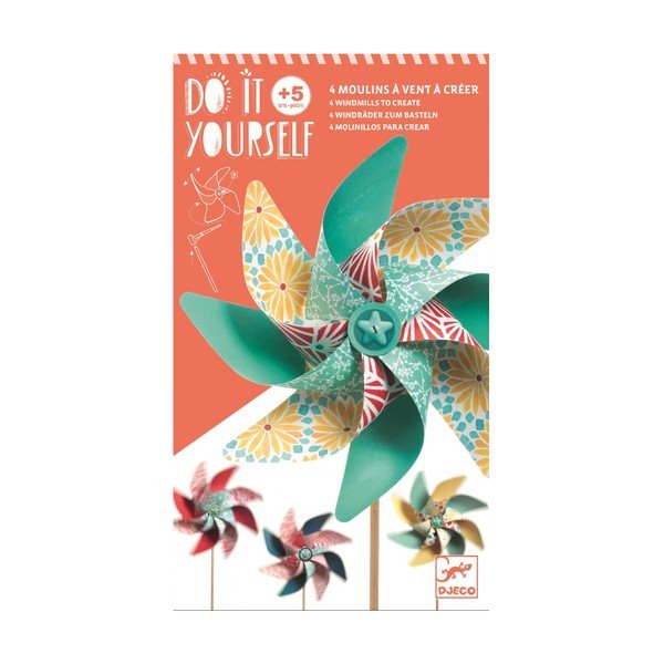 Komplekt 4 tuuleveski valmistamiseks - Djeco-image-3