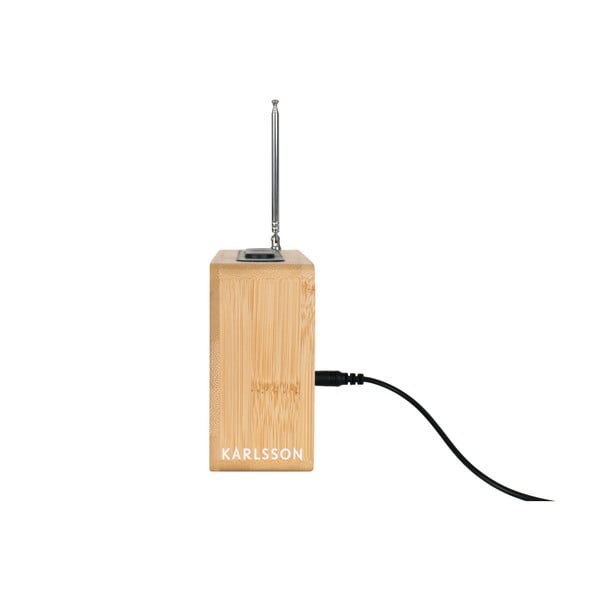 Bambusist raadioga äratuskell Retro - Karlsson-image-4