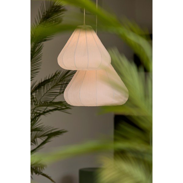 Kreemikas ripplamp pabervarjuga ø 10 cm Sarella - Light & Living-image-1