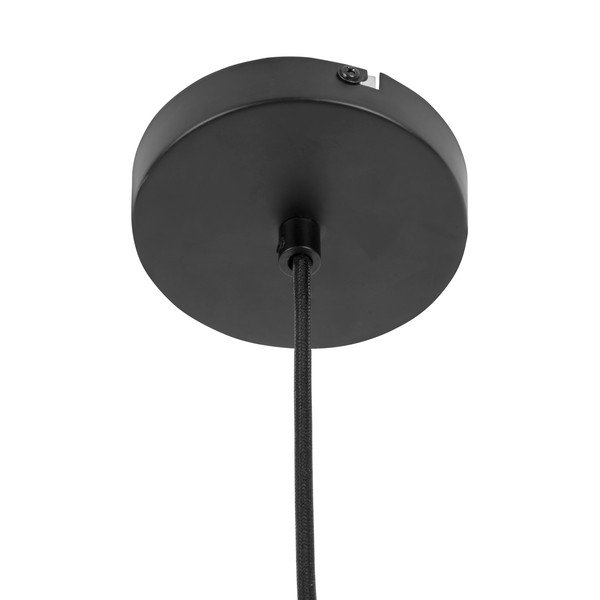 Must metallist ripplamp paberpunutud varjuga, ø 80 cm Sombra - Leitmotiv-image-3