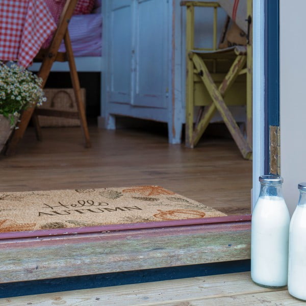 Kookoskiududest uksematt 40x60 cm Hello Autumn - Artsy Doormats-image-4