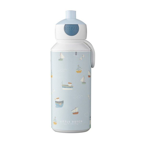 Valge-helesinine beebipudel 400 ml Sailors bay - Mepal