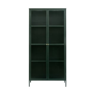 Tumeroheline metallist vitriinkapp 90x190 cm Bronco - Unique Furniture