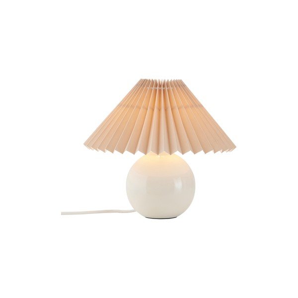 Beež/kreemikas kangast laualamp (kõrgus 22 cm) Mimmi - Ellos Home-image-3