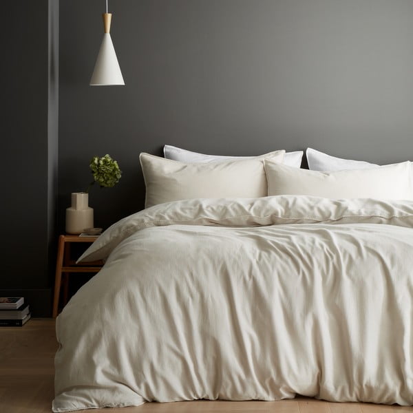 Kreem voodipesu üheinimesevoodile 135x200 cm Relaxed - Content by Terence Conran