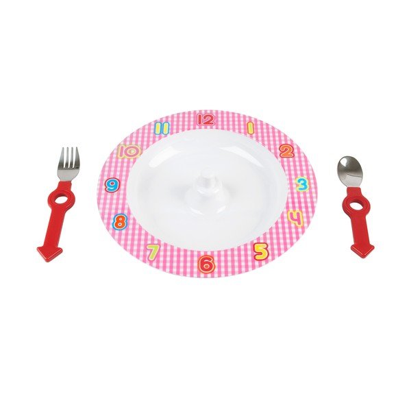 Sada dětského talířku a příborů Dinner Time-image-1