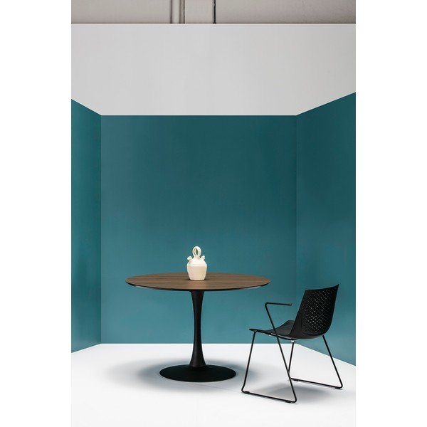 Ümmargune pähklipuust söögilaud , ⌀ 110 cm Oda - Marckeric-image-2