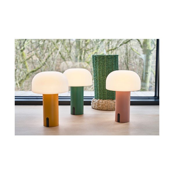 Valge/oranž LED laualamp (kõrgus 22,5 cm) Styles - Villa Collection-image-2