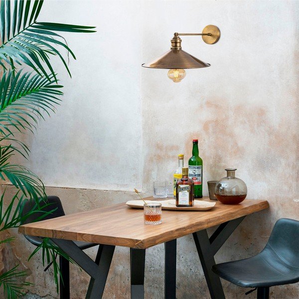 Pronksivärvi seinavalgusti ø 30 cm Dodo - Opviq lights-image-1