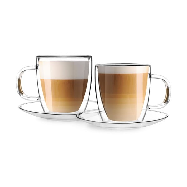Komplekt 2 topeltklaasist tassitäit, 250 ml. Amo - Vialli Design-image-2