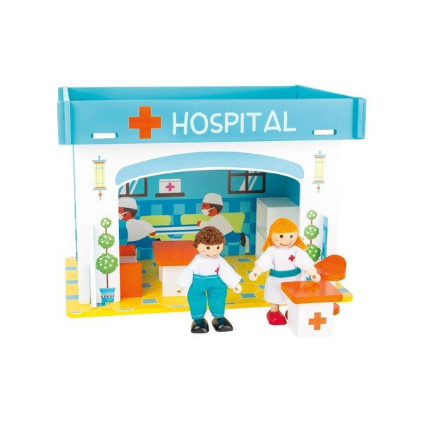Dětská dřevěná nemocnice Legler Playhouse Hospital-image-1