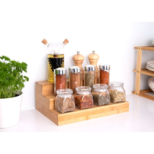 Bambusest organiseerija vürtside jaoks Copco - Kitchen Craft-image-2