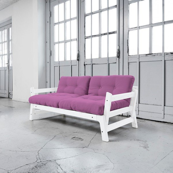 Variabilní pohovka Karup Step White/Taffy Pink