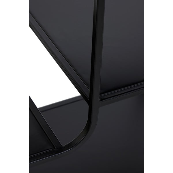 Must metallist raamaturiiul 141x81,5 cm Winston - Light & Living-image-1