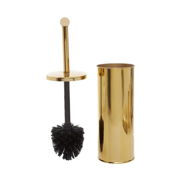 Kuldse värvi roostevabast terasest WC-hari Allegra - Premier Housewares-image-1