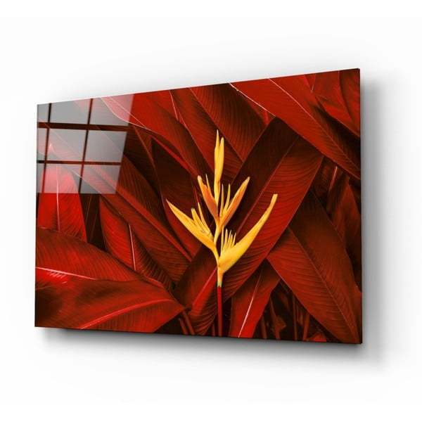 Klaasimaal, 72 x 46 cm Red Leaves - Insigne