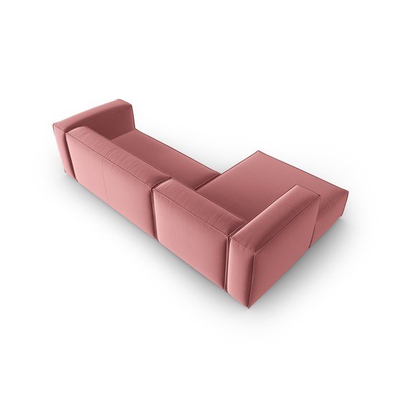 Roosa sametist nurgadiivan Mackay - Cosmopolitan Design-image-3