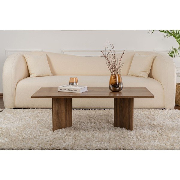 Tumepruun diivanilaud 60x119 cm Sabin - Kalune Design-image-2