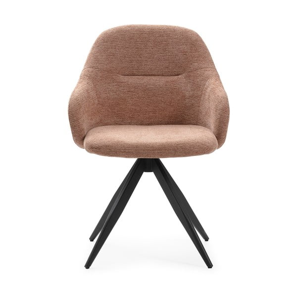 Helepruunid pöörlevad söögitoolid 2tk komplektis Tamara - Marckeric-image-2