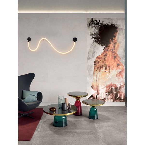 Valge/mattmust terasest LED-seinavalgusti Ilane - Nova Luce-image-1