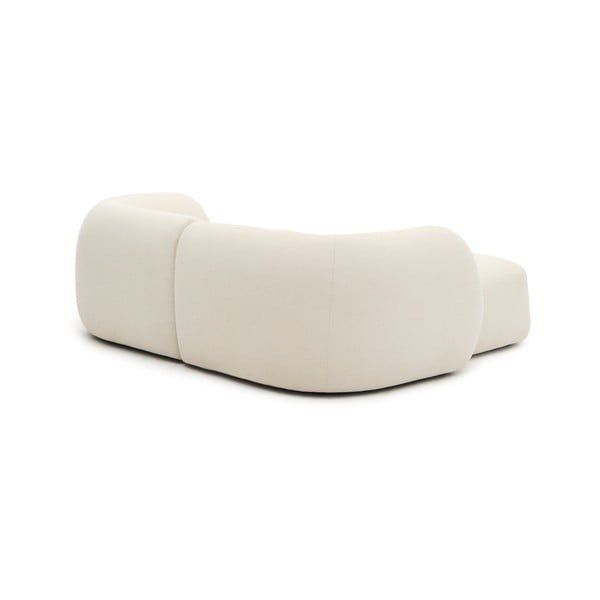 Kreem šenillist nurgadiivan (vasak nurk) Martina - Kave Home-image-4