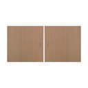 Tammepuust uks modulaarsele riiulisüsteemile 2 tk 32x33 cm Mistral Kubus - Hammel Furniture