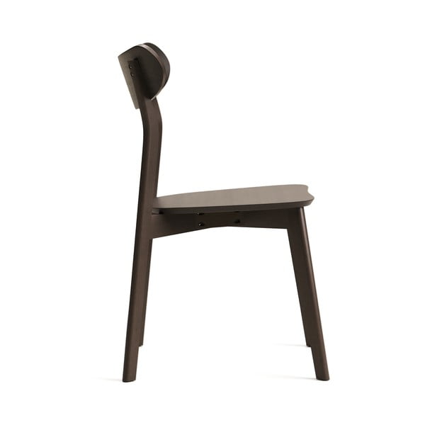 Pruunid söögitoolid tammedekooriga 2 tk komplektis Safina - Kave Home-image-3