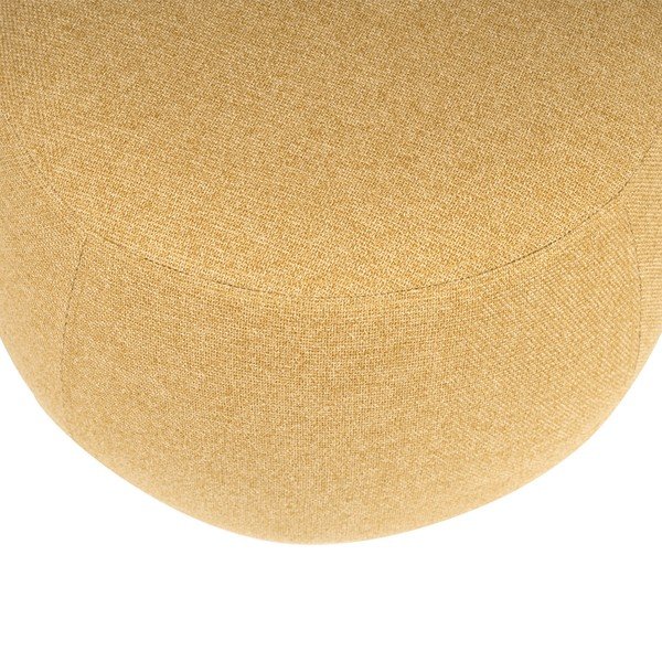 Kollane pouf , ⌀ 50 cm Jason - sømcasa-image-1