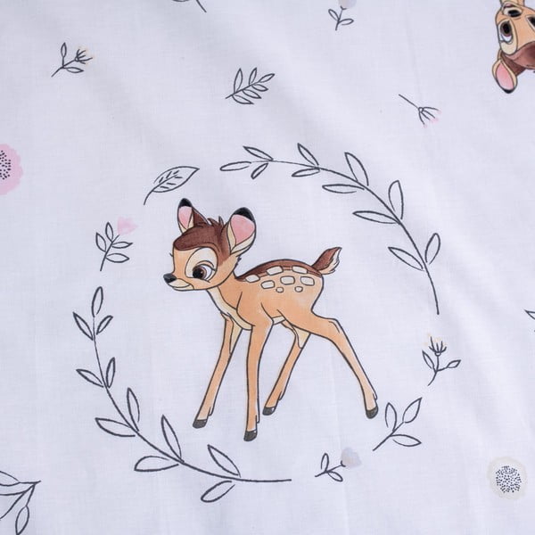 Puuvillane laste voodipesu 100x135 cm Bambi "Beige" - Jerry Fabrics-image-4