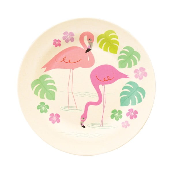 Bambusový talíř Rex London Flamingo Bay