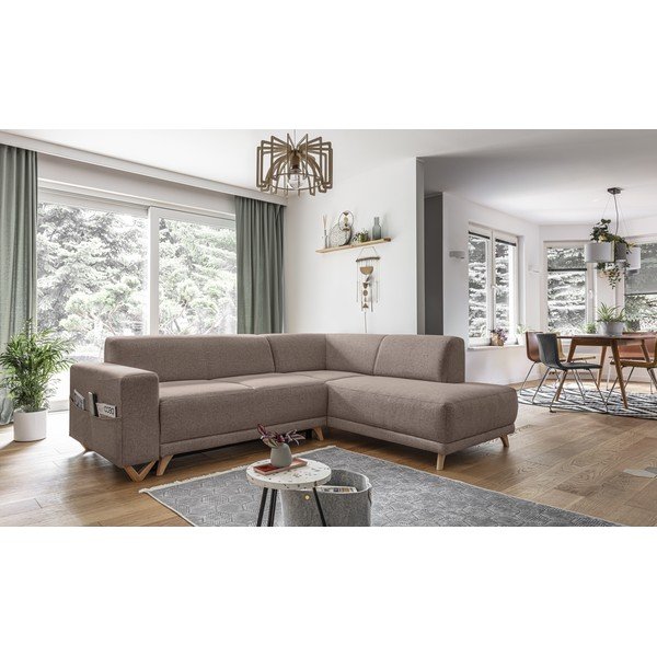 Pruun nurgadiivanvoodi panipaigaga (parempoolne/L-kujuline) Classy Sophie – Miuform-image-3