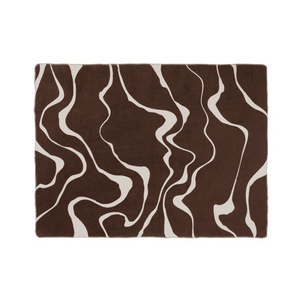 Pruun/kreemikas tekk 150x200 cm Felu - noo.ma