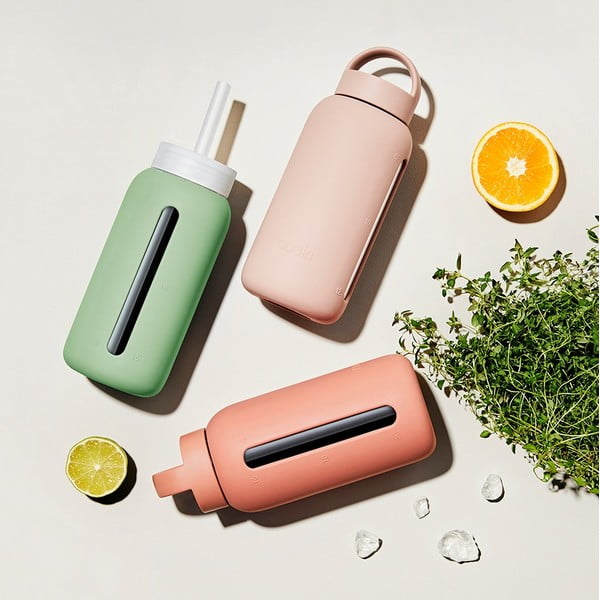 Silikoonist kõrs koos puhastusharja ja kaanega Milk Coffee - Muuki-image-2