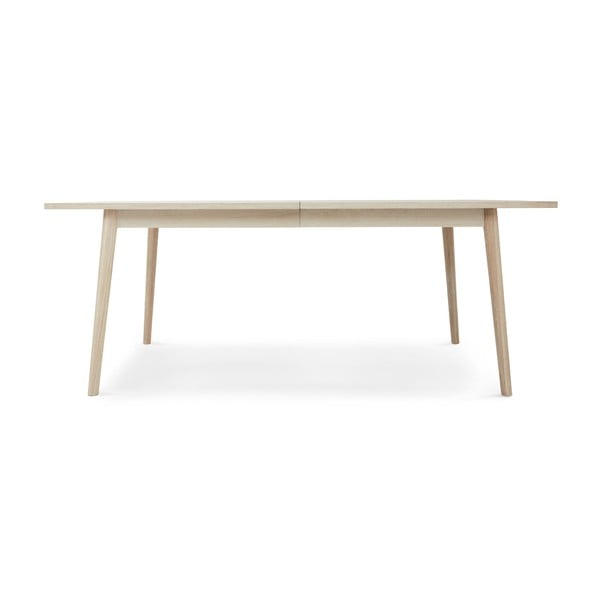 Kokkupandav söögilaud tammedekooriga 100x200 cm Nyborg - Furnhouse-image-1