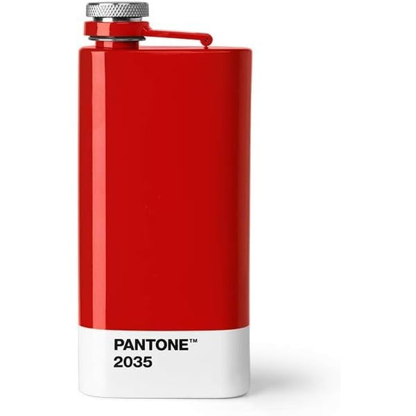 Punane roostevabast terasest pläsku 150 ml Red 2035 - Pantone