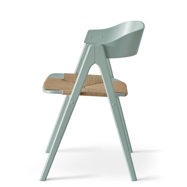 Hammeli heleroheline pöögipuidust söögitool rotangist istmega Findahl by Hammel Mette - Hammel Furniture-image-3