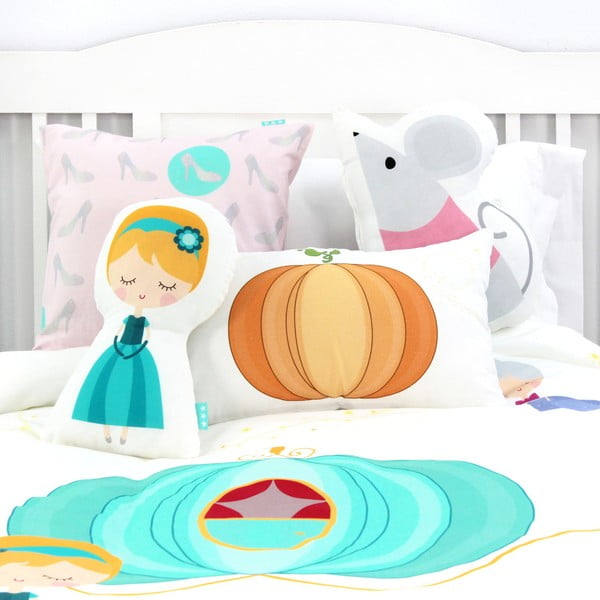 Laste puuvillane padi ja padi , 140 x 200 cm Pumpkin - Mr. Fox-image-4