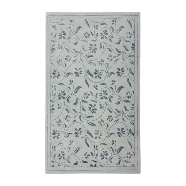 Šedý koberec Floorist Floslu Sarmasik Cream, 80 x 300 cm