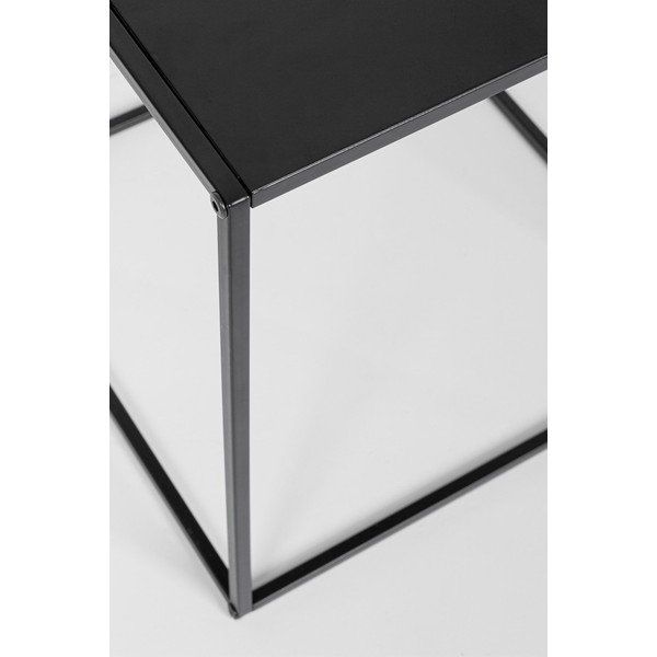 Mustad metallist diivanilauad komplektis 2 tk 38x38 cm Alrik - Yes Everyday-image-4