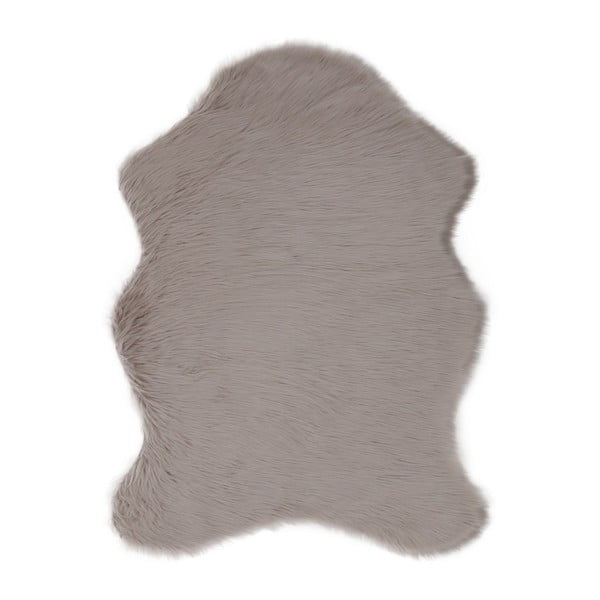 Šedý koberec z umělé kožešiny Pelus Grey, 150 x 200 cm