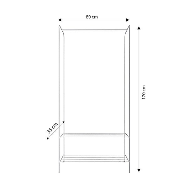 Kuldne metallist riidenagi Frankenthal - Kalune Design-image-4